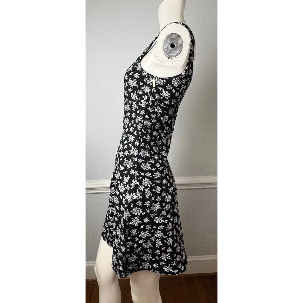 MICHAEL KORS WOMENS FLORAL SCOOP NECK SLEEVELESS  SUNDRESS SIZE XS NWT $150